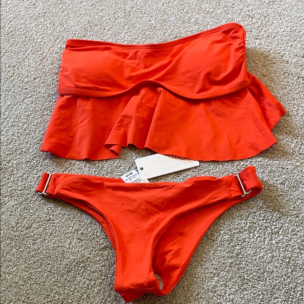 NWT! L*SPACE BY MONICA WISE BIKINI